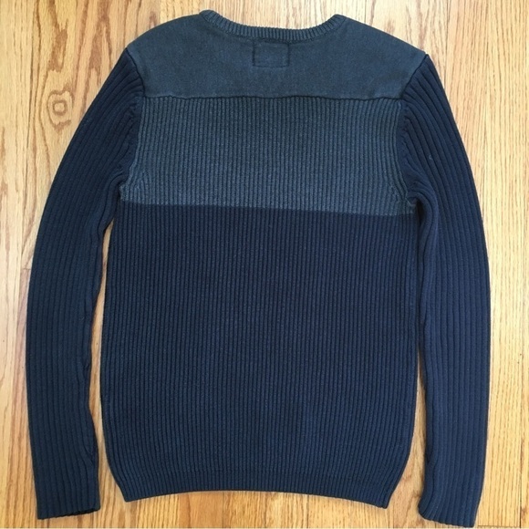 Calvin Klein Men's Blue Crewneck Knit Pullover Sweater - Picture 12 of 13